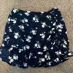 Hollister Floral Skort